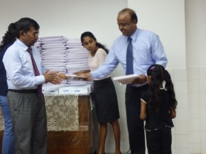 Technomedics donates hearing devices & stationery to hearing impaired children